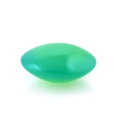 DYED CHRYSOPRASE CHALCEDONY LENTIL ROUND 9MM 2.08 Cts.