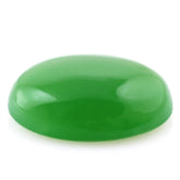 DYED CHRYSOPRASE CHALCEDONY OVAL CAB 16X12MM 7.70 Cts.