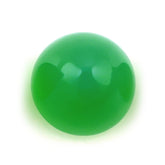 DYED CHRYSOPRASE CHALCEDONY BULLET CAB 8MM 2.94 Cts.