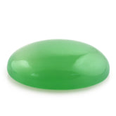 DYED CHRYSOPRASE CHALCEDONY OVAL CAB 18X13MM 8.85 Cts.