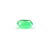 CHRYSOPRASE CHALCEDONY BOTH SIDE TABLE CUT ROUND 6MM 0.84 Cts.