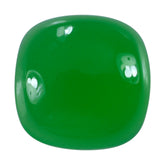 DYED CHRYSOPRASE CHALCEDONY CUSHION CAB 10MM 3.65 Cts.