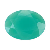 DYED CHRYSOPRASE CHALCEDONY CUT OVAL 16X12MM 5.50 Cts.
