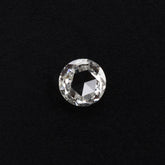 WHITE DIAMOND ROSE CUT ROUND CAB 3MM 0.07 Cts.