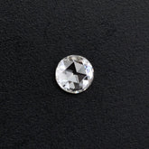 WHITE DIAMOND ROSE CUT ROUND CAB 3MM 0.07 Cts.