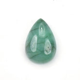 EMERALD PLAIN CAB PEAR (MEDIUM/WITH SOME BLACK SPOTS) 16.00X11.00 MM 7.25 Cts.