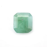 EMERALD BOTH SIDE TABLE CUT OCTAGON (MEDIUM/SOME BLACK SPOT WHITE PACTH) 5.00X5.00 MM 0.44 Cts.