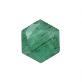 EMERALD CUT (MEDIUM/SOME BLACK SPOT WHITE PACTH) HEXAGON 5.50X5.50 MM 0.60 Cts.