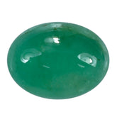 EMERALD OVAL CAB 10.50X8MM 2.97 Cts.