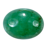 EMERALD OVAL CAB 12.50X9.50MM 4.51 Cts.