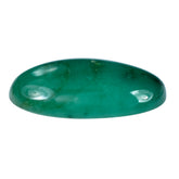 EMERALD OVAL CAB 12.50X9.50MM 3.18 Cts.