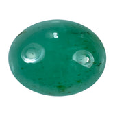 EMERALD OVAL CAB 14X11MM 6.38 Cts.