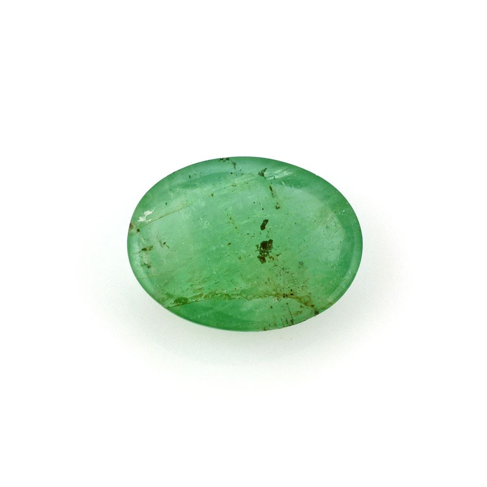 EMERALD OVAL CAB 17.50X13.50MM 9.41 Cts.