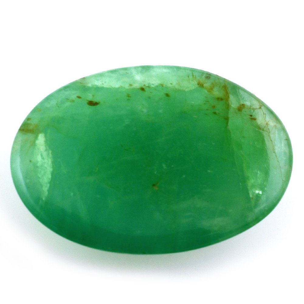 EMERALD OVAL CAB 28X19.50MM 33.70 Cts.
