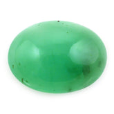 EMERALD OVAL CAB 15X11.50MM 6.75 Cts.