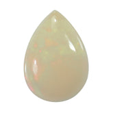 ETHIOPIAN (MILKY) (MIX POWER) PLAIN PEAR CAB 10.00X7.00MM 1 Cts.