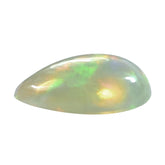 ETHIOPIAN (MILKY) (MIX POWER) PLAIN PEAR CAB 10.00X7.00MM 1.04 Cts.
