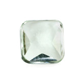 GREEN AMETHYST STAR CUT SQUARE CAB 8MM 3.00 Cts.