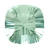 GREEN AMEHTYST CONCAVE CUT CUSHION (DES#71) 12MM 6.47 Cts.
