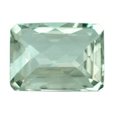 GREEN AMEHTYST CHECKER CUT OCTAGON 16X12MM 10.85 Cts.