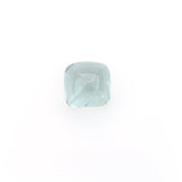 GREEN AMETHYST SUGARLOAF CUSHION CAB (SUPER/HI) 10.00X10.00MM 5.03 Cts.