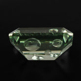 GREEN AMETHYST SUPPER BUBBLE OCTAGON 13X10MM 5.65 Cts.