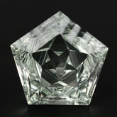 GREEN AMETHYST STAR PENTAGON 15MM 10.48 Cts.
