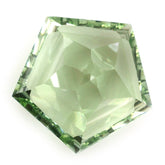 GREEN AMETHYST STAR PENTAGON (DES#95) (SUPER EXTRA) 15MM 10.00 Cts.
