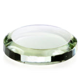 GREEN AMETHYST ROUND DISK 14MM 6.42 Cts.