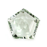 GREEN AMETHYST STAR PENTAGON (DES#95) 12MM 5.09 Cts.