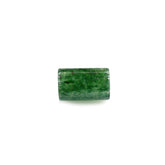 GREEN AVENTURINE PLAIN TUBE (FULL DRILL) (DARK) 5X3MM 0.49 Cts.