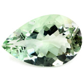 GREEN FLUORITE CUT PEAR 25X16MM 23.70 Cts.