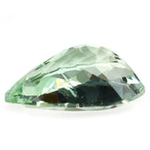GREEN FLUORITE CUT PEAR 25X16MM 23.70 Cts.