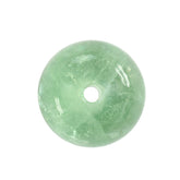 GREEN FLUORITE PLAIN ROUND BALLS (FULL DRILL 1.50MM) (SI) 10MM 8.35 Cts.