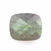 LABRADORITE BRIOLETTE CUSHION (F/B) 14X12MM 8.60 Cts.