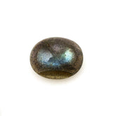 LABRADORITE OVAL CAB 10X8MM 2.85 Cts.