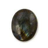 LABRADORITE OVAL CAB 25X19MM 22.35 Cts.