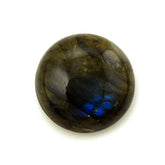 LABRADORITE ROUND CAB 15MM 11.49 Cts.