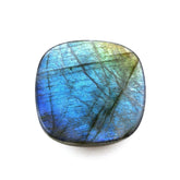 LABRADORITE CUSHION CAB (NICE) 18MM 23.97 Cts.