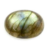GREY LABRADORITE OVAL CAB (COPPER) 14X10MM 5.77 Cts.