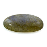 GREY LABRADORITE OVAL CAB (NICE BLUE) 18X10MM 7.70 Cts.
