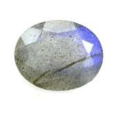GREY LABRADORITE CUT OVAL (SUPER) 10X8MM 2.36 Cts.
