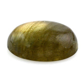 GREY LABRADORITE OVAL CAB (COPPER) 14X10MM 5.81 Cts.