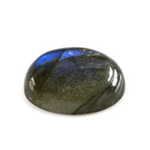 GREY LABRADORITE OVAL CAB 12X10MM 4.72 Cts.