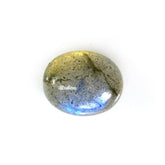 LABRADORITE GREY PLAIN OVAL CAB 2nd (BLUE SHINE) 10.00X8.00 MM 2.76 CTS