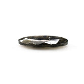 LABRADORITE BOTH SIDE TABLE CUT OVAL (BLUE POWER )(SOME BLACK SPOT & CRACKS) 18.00X13.00 MM 6.20 CTS