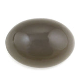 GREY MOONSTONE OVAL CAB 14X10MM 6.16 Cts.