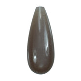 GREY MOONSTONE PLAIN DROP (HALF DRILL) (BROWNISH) 20X8MM 8.58 Cts.
