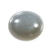 GREY MOONSTONE PLAIN OVAL CAB (MEDIUM) 14X12MM 8.69 Cts.