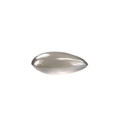 GREY MOONSTONE PLAIN LENTIL PEAR 9X6MM 1.12 Cts.